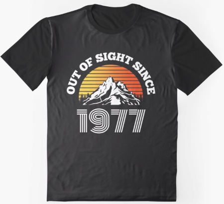 Birth Year T-Shirt 1977